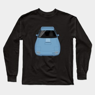 RX-7 Savanna 2nd gen FC3S - Blue Long Sleeve T-Shirt